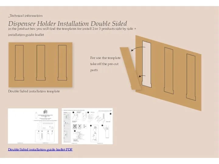 _Technical information For use the template take off the pre-cut