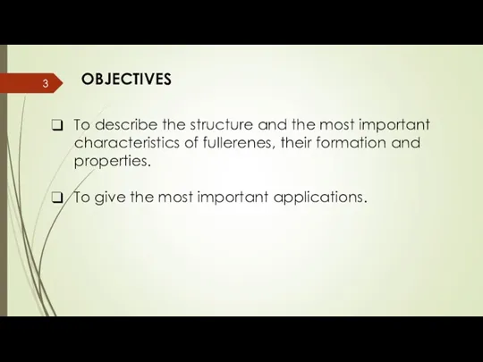 OBJECTIVES To describe the structure and the most important characteristics