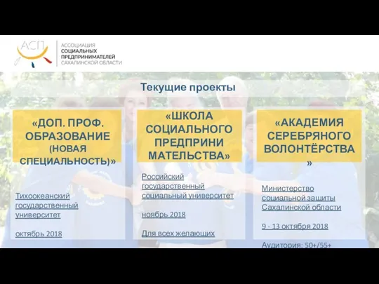 «ДОП. ПРОФ. ОБРАЗОВАНИЕ (НОВАЯ СПЕЦИАЛЬНОСТЬ)» Тихоокеанский государственный университет октябрь 2018