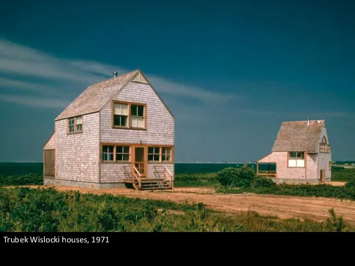 Trubek Wislocki houses, 1971