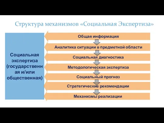 Социальная экспертиза (государственная и/или общественная) Общая информация Аналитика ситуации в