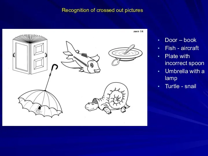 Door – book Fish - aircraft Plate with incorrect spoon