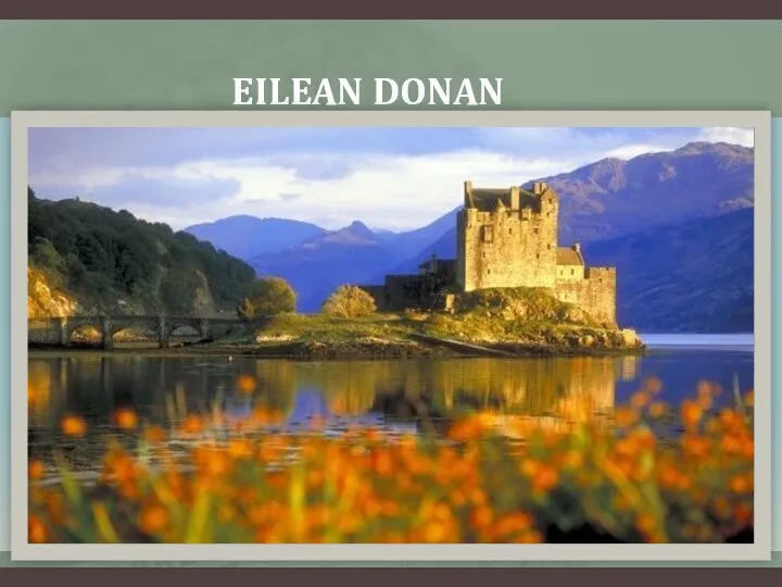 EILEAN DONAN Расскажите о важнейших праздниках, отмечаемых в вашей стране.