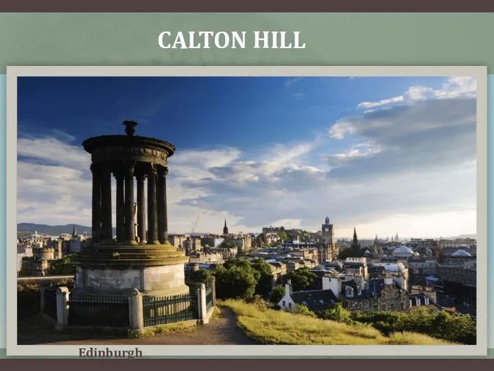CALTON HILL Edinburgh