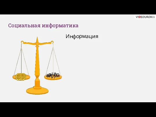 Социальная информатика И н ф о р м а ц