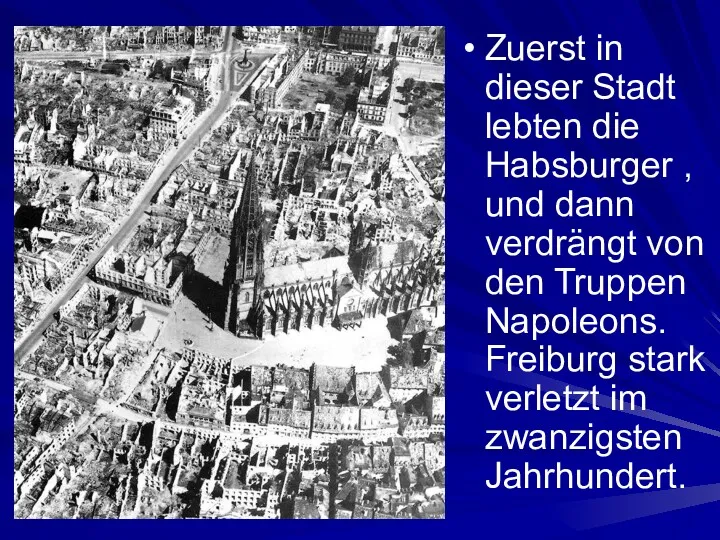 Zuerst in dieser Stadt lebten die Habsburger , und dann