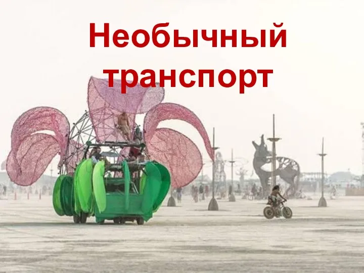 Необычный транспорт