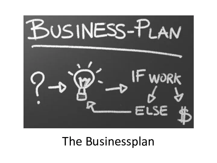 The Businessplan