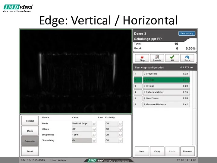 Edge: Vertical / Horizontal