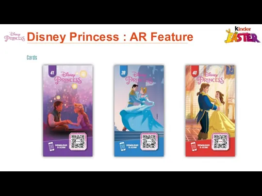 Disney Princess : AR Feature Cards