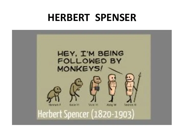 HERBERT SPENSER