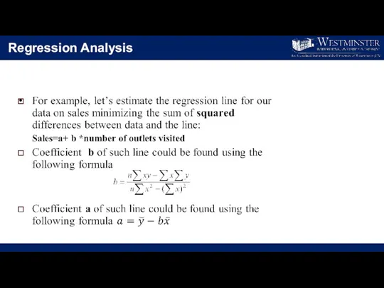 Regression Analysis