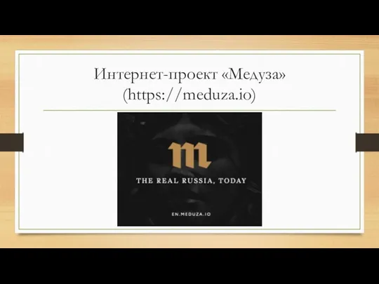 Интернет-проект «Медуза» (https://meduza.io)