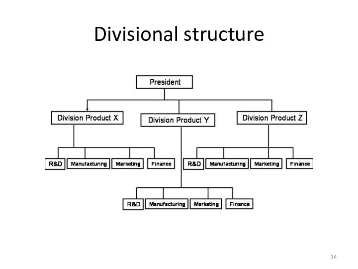 Divisional structure