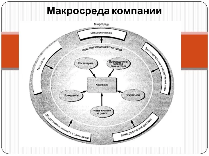 Макросреда компании