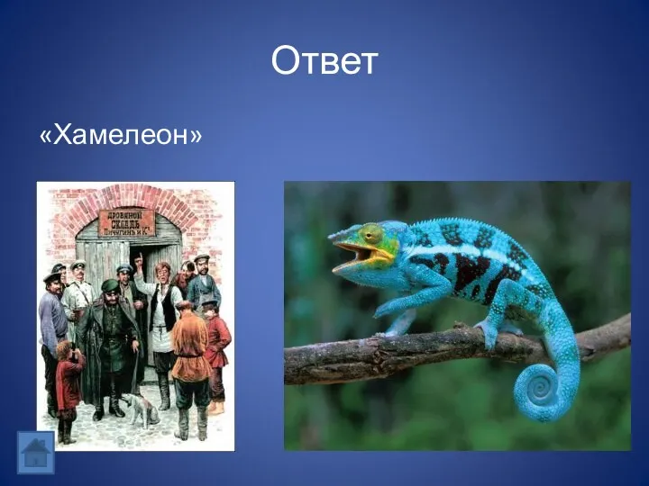 Ответ «Хамелеон»