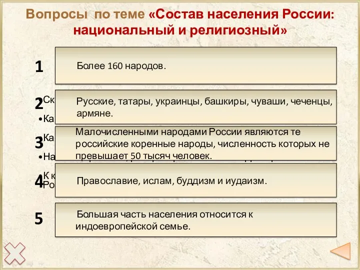 Сколько народов проживает на территории России? Какие народы относятся к