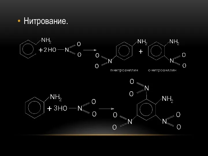 Нитрование.