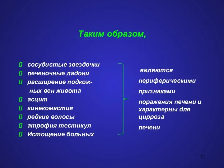 Таким образом, сосудистые звездочки печеночные ладони расширение подкож- ных вен