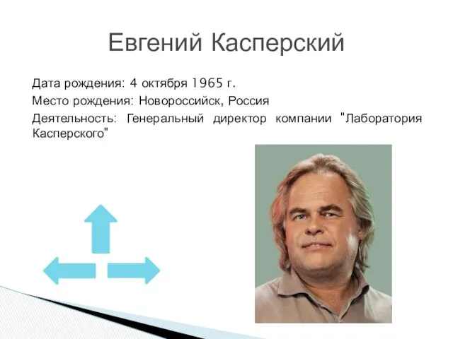 Дата рождения: 4 октября 1965 г. Место рождения: Новороссийск, Россия