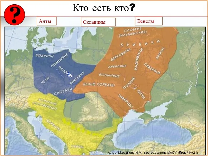 Кто есть кто? Автор: Михайлова Н.М.- преподаватель МАОУ «Лицей №