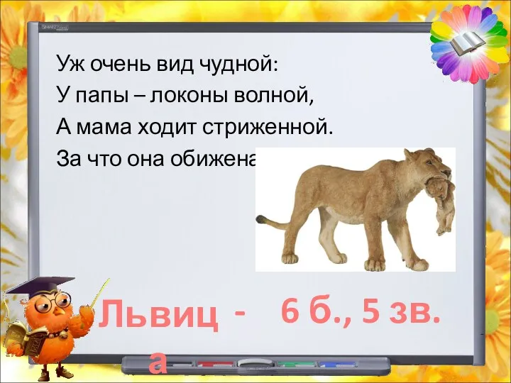 Уж очень вид чудной: У папы – локоны волной, А