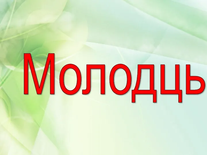 Молодцы!