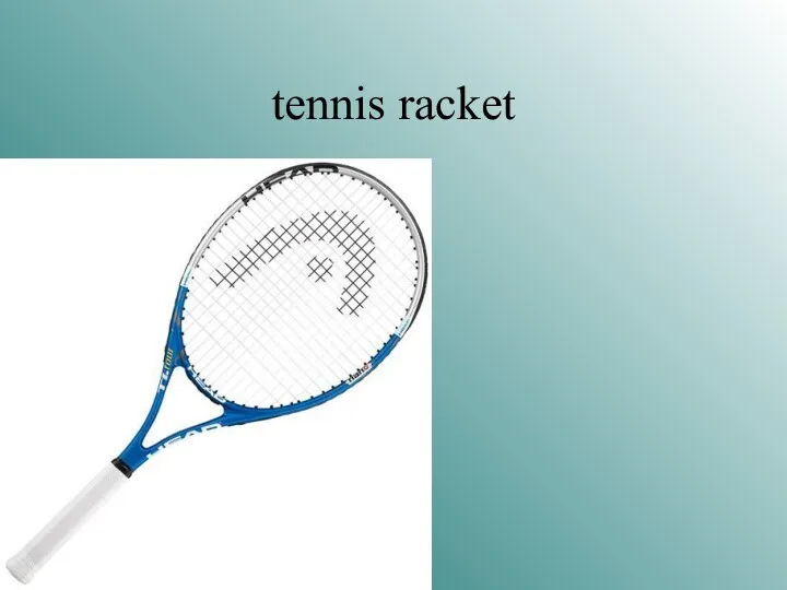 tennis racket