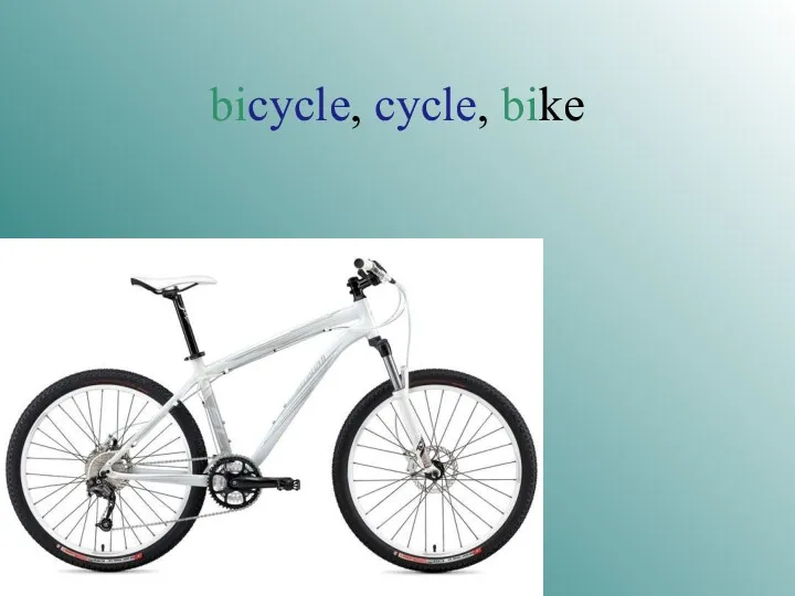 bicycle, cycle, bike