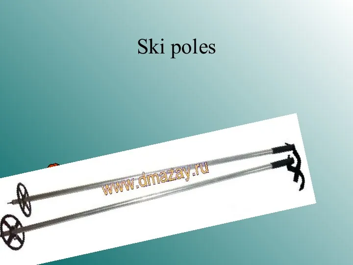 Ski poles