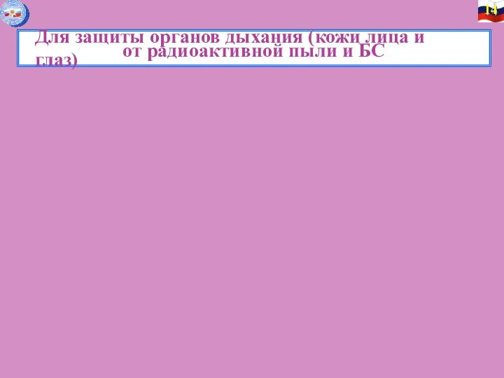 Простейшие СИЗОД ФТ а) ВМП б) ПТМ - 1 ВМП