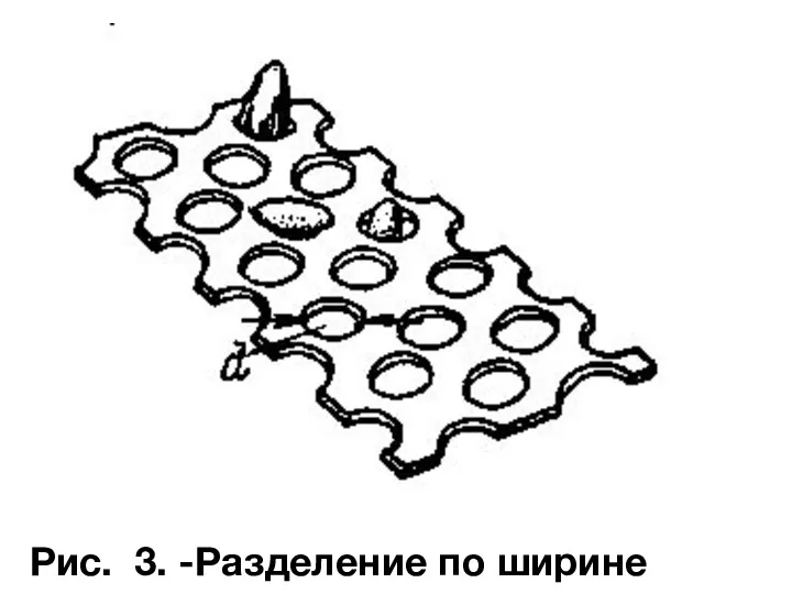 Рис. 3. -Разделение по ширине