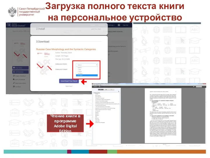 Загрузка полного текста книги на персональное устройство Чтение книги в программе Adobe Digital Edition