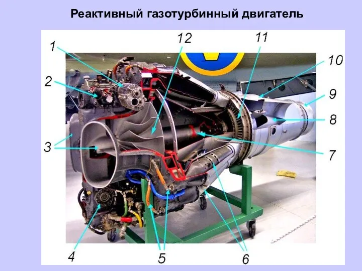 Реактивный газотурбинный двигатель