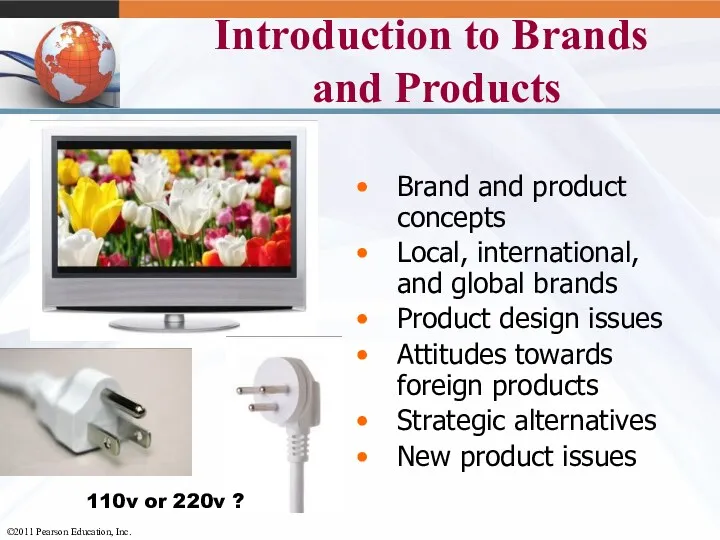 Introduction to Brands and Products Brand and product concepts Local,