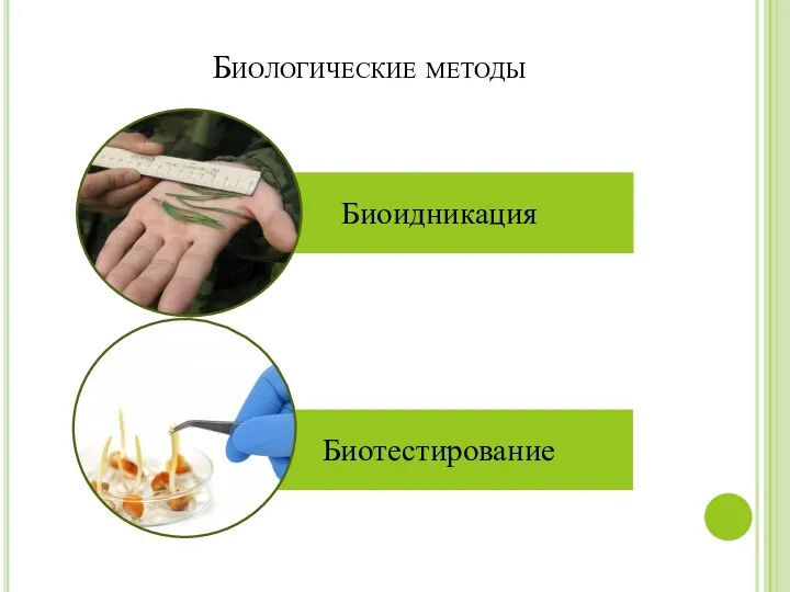 Биологические методы