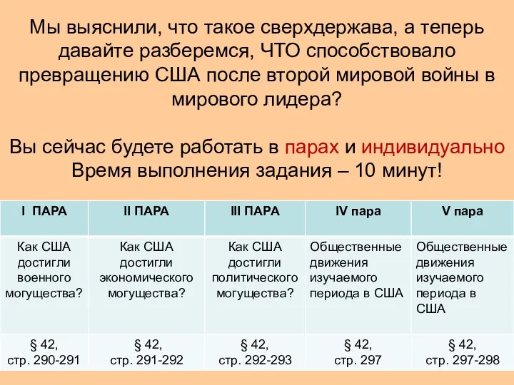 Мы выяснили, что такое сверхдержава, а теперь давайте разберемся, ЧТО