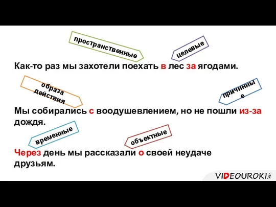 Как-то раз мы захотели поехать в лес за ягодами. Мы