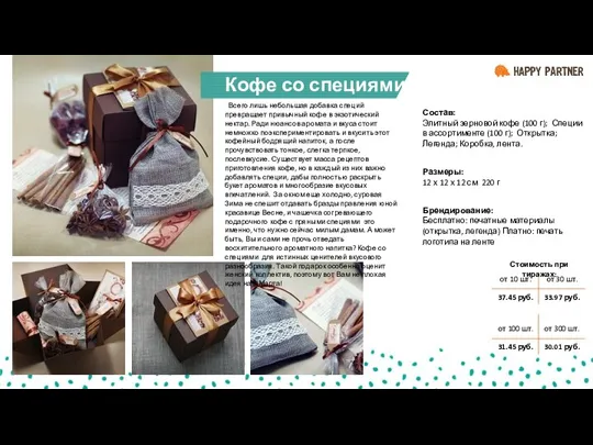 Кофе со специями Всего лишь небольшая добавка специй превращает привычный