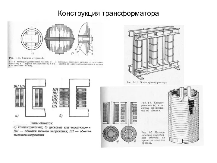 Конструкция трансформатора