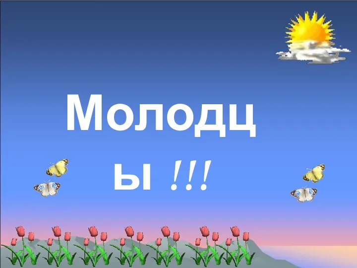 Молодцы !!!