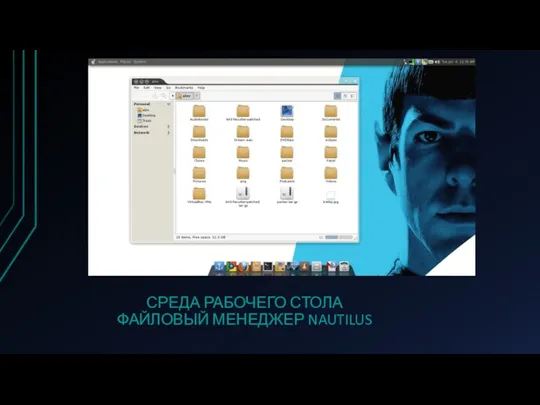 СРЕДА РАБОЧЕГО СТОЛА ФАЙЛОВЫЙ МЕНЕДЖЕР NAUTILUS