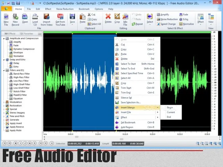 Free Audio Editor