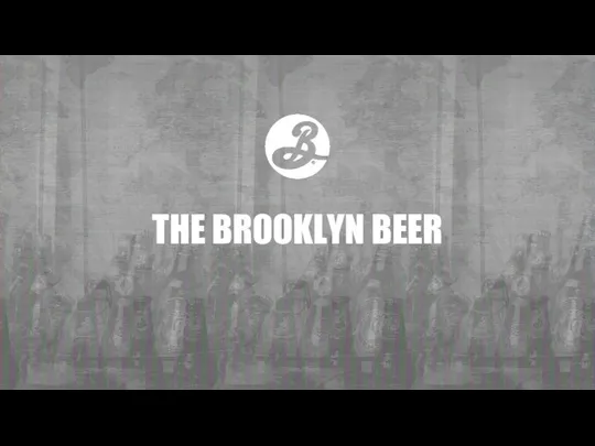 The brooklyn beer