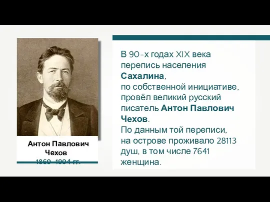 Антон Павлович Чехов 1860–1904 гг. В 90-х годах XIX века