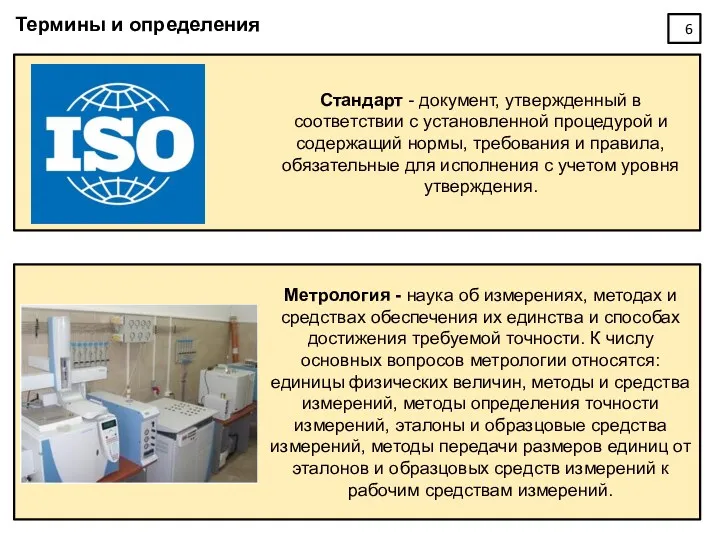 Термины и определения