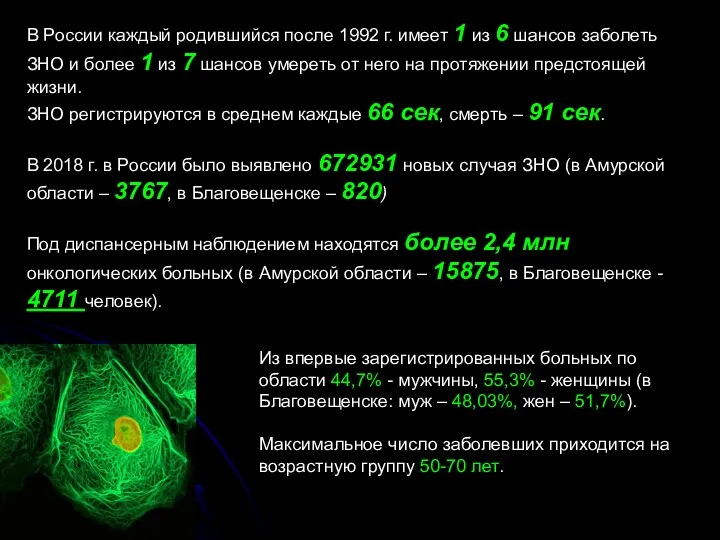 В России каждый родившийся после 1992 г. имеет 1 из 6 шансов заболеть