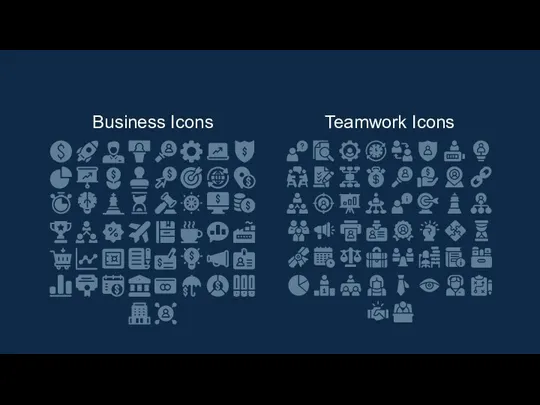 Business Icons Teamwork Icons