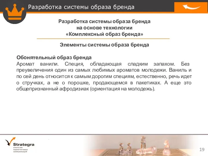 Разработка системы образа бренда на основе технологии «Комплексный образ бренда»