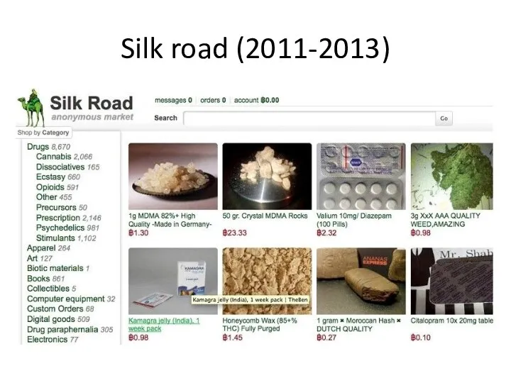 Silk road (2011-2013)